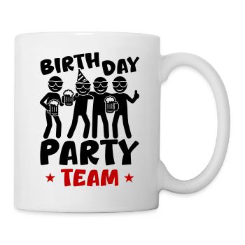 Birthday Party Team - Mug - white - Right