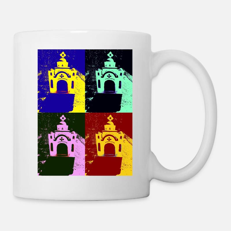 Pop art Greece - Mug - white