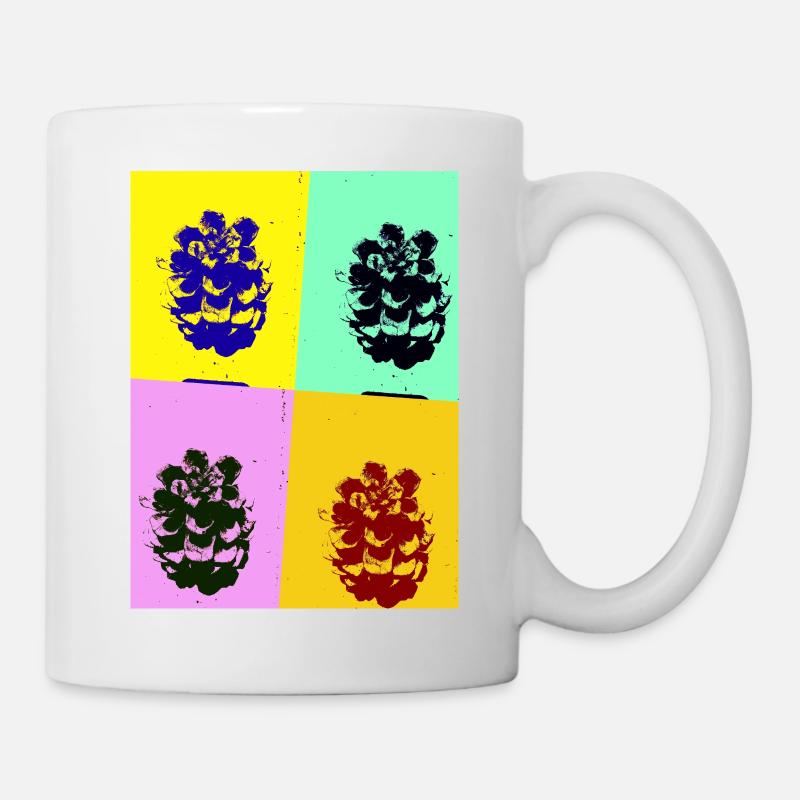 Pine cone - Mug - white