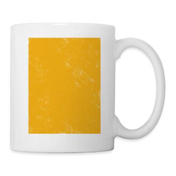 Design dégradé doré pour plus d’élégance - Mug blanc - blanc - Droite