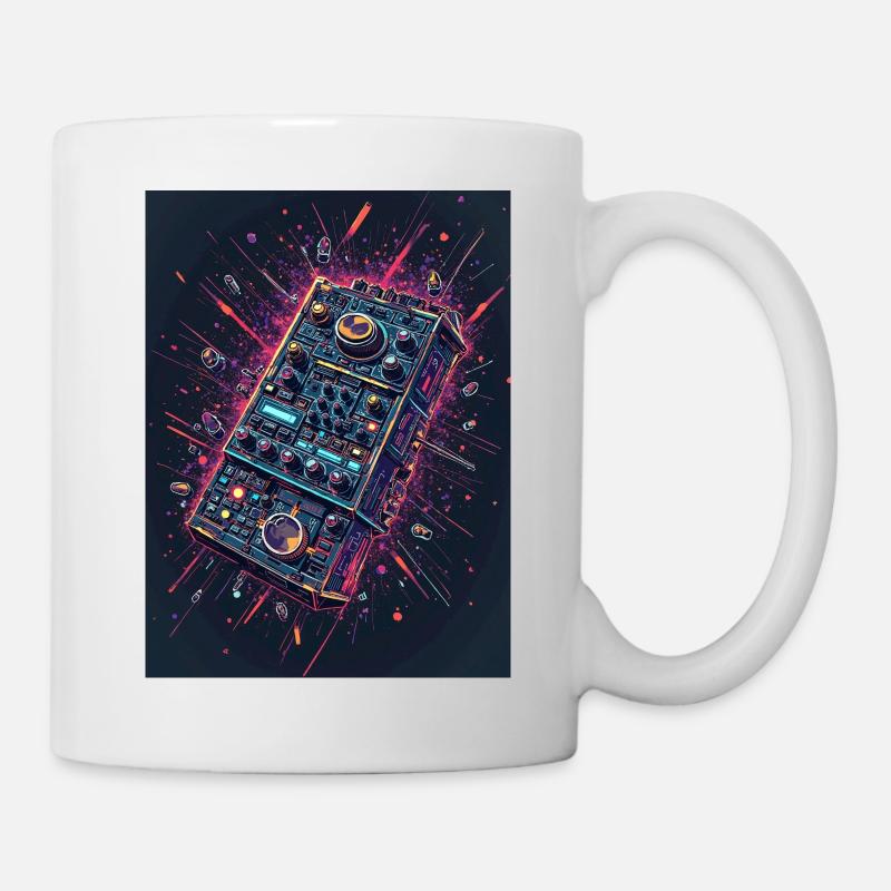 Digital DJ Controller Explosion - Tasse - Weiß