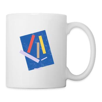 Artist's face - Mug - white - Right