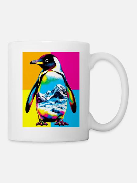 penguin - Mug - white