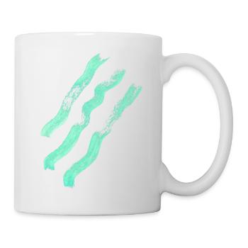 Abstract lines - minimalism - Mug - white - Right