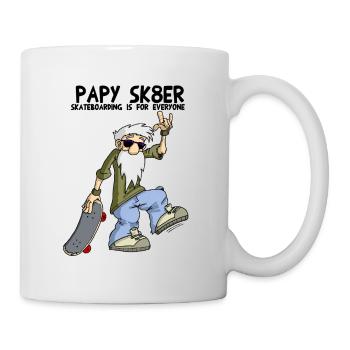 Opa SK8er - Tasse - Weiß - Rechts