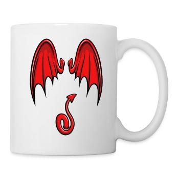 Ich bin ein kleiner Teufel - Tasse - Weiß - Rechts