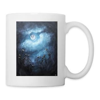 Mystical Moonlit Night Scene - Mug - white - Right