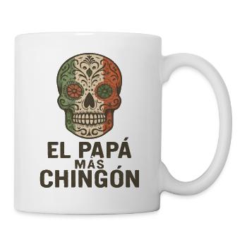 El Papa Mas Chingon - Mug blanc - blanc - Droite