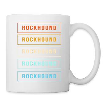 Geologe Geologin Geologie Gestein Steine Sammeln - Tasse - Weiß - Rechts