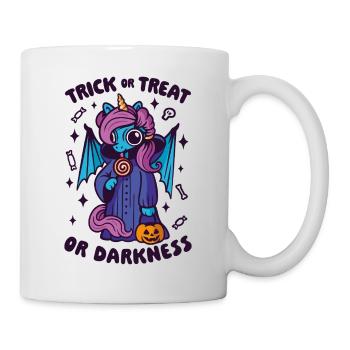 Dark Candy Unicorn - Trick or Treat ou Ténèbres - Mug blanc - blanc - Droite