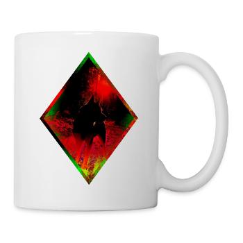 Mystical Husky in Pop Art - Mug - white - Right