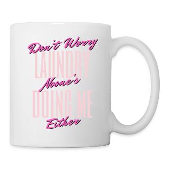 Conception de citation de blanchisserie drôle - Mug blanc - blanc - Droite