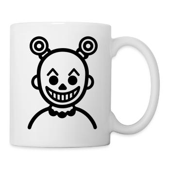 Clown Bande dessinée - Mug blanc - blanc - Droite