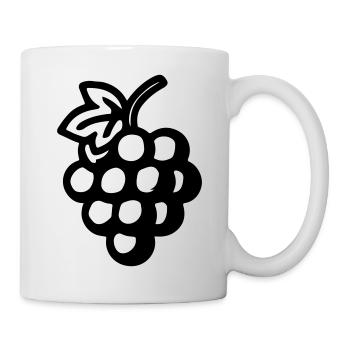 Grapes Grapes Symbol - Mug - white - Right