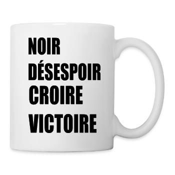 Sieg - Tasse - Weiß - Rechts