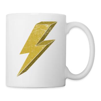 Dynamic Flash in Gold 3D - Mug - white - Right