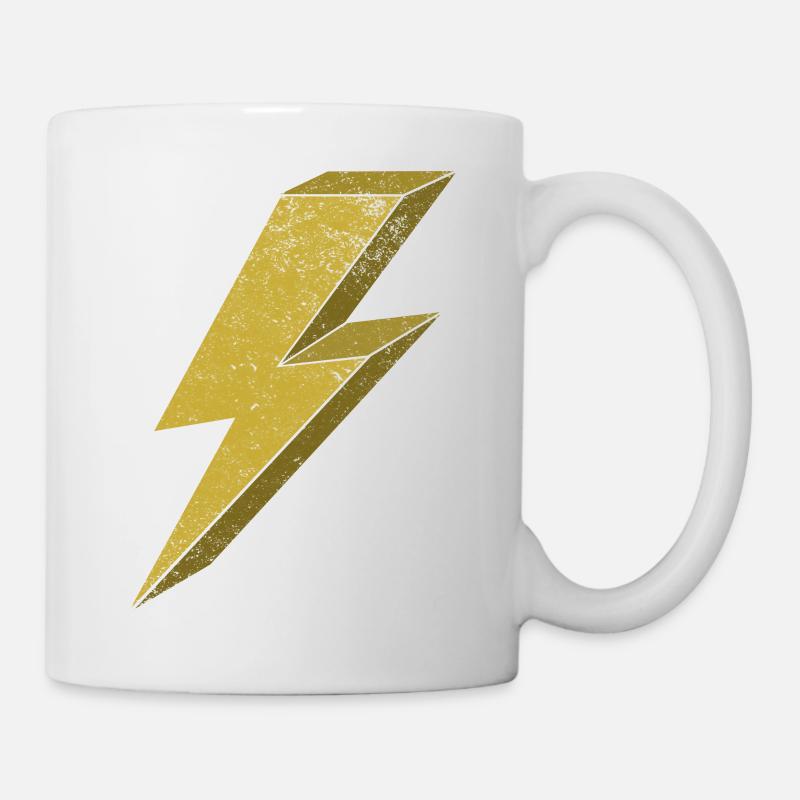 Dynamic Flash in Gold 3D - Mug - white