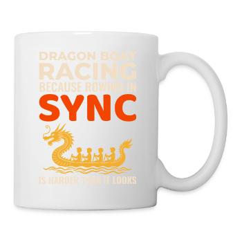 Drachenbootrennen Teamgeist - Tasse - Weiß - Rechts