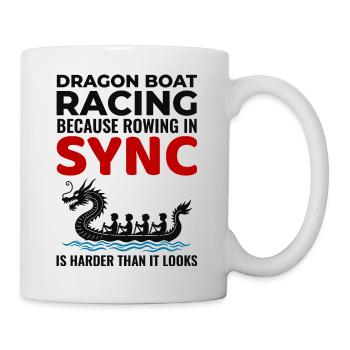 Synchronisierte Paddeleinheit - Tasse - Weiß - Rechts