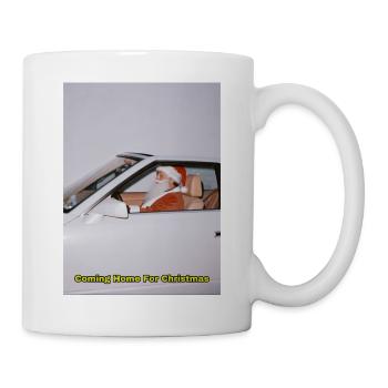 Christmas Santa vehicle appearance - Mug - white - Right