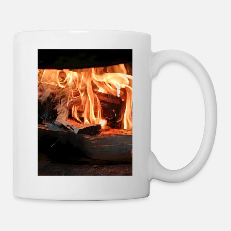 Flame Hanging Flame - Mug - white