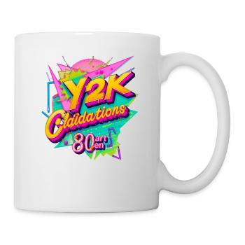 Y2K Retro Celebration Design - Mug - white - Right