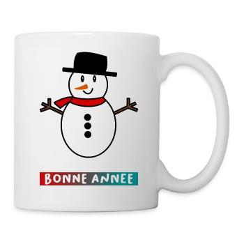 ALLES GUTE ZUM NEUEN JAHR. SILVESTER. NEUJAHR - Tasse - Weiß - Rechts
