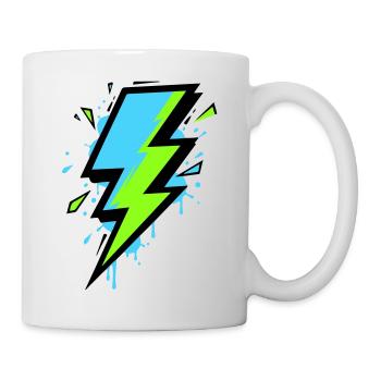 Ray of Modern Electricity - Mug - white - Right