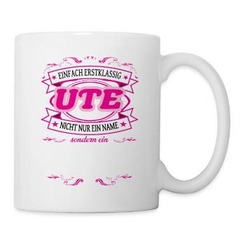 Quality feature Ute simply first-class - Mug - white - Right