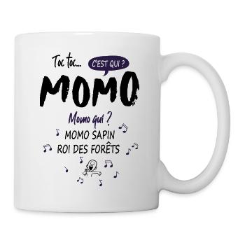 Momo Mohamed Mohammed Name Birthday Gift - Mug - white - Right
