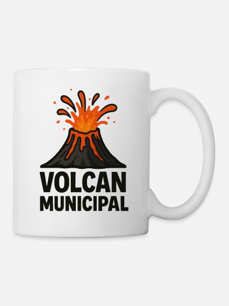 Volcan Municipal Tee - Mug blanc - blanc