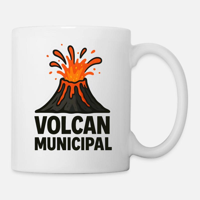 Volcan Municipal Tee - Mug blanc - blanc