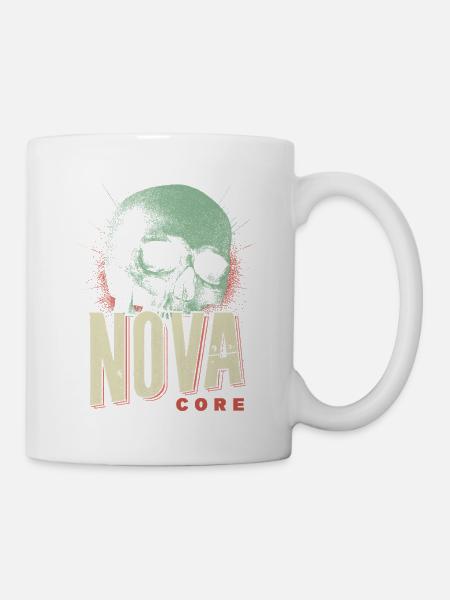 Nova Core Schädel - Tasse - Weiß