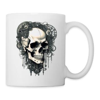 Skull - Tasse - Weiß - Rechts