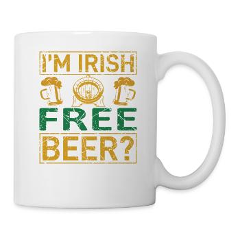 Irish Free Beer - Mug - white - Right