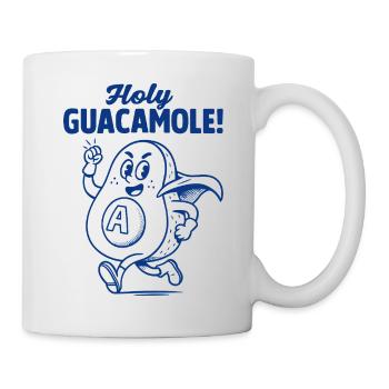 Heiliger Guacamole Avocado-Mascot - Tasse - Weiß - Rechts