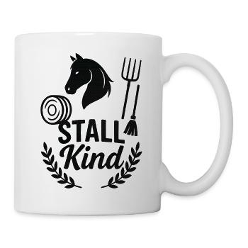 Stable child horse lover - Mug - white - Right