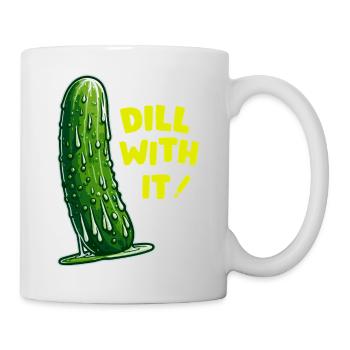 Dill Rebel Pickle DAZU - Tasse - Weiß - Rechts