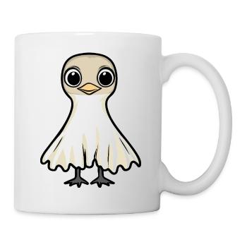 Strauß Halloween Geist - Tasse - Weiß - Rechts