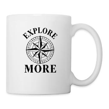En savoir plus Adventure Compass T-Shirt - Mug blanc - blanc - Droite