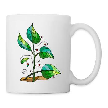 leaves - Mug - white - Right