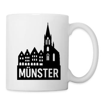 Ville universitaire de Münster - Mug blanc - blanc - Droite