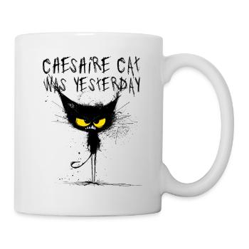 Angry Cat – Caesaire Cat Was Yesterday - Mug - white - Right