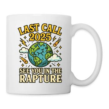 Dernier appel 2025 - Mug blanc - blanc - Droite