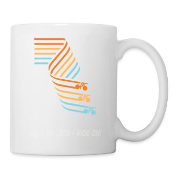 Shut up legs-ride on - Tasse - Weiß - Rechts
