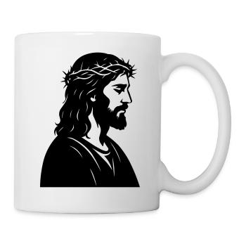 Jésus - Mug blanc - blanc - Droite
