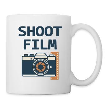 Shoot Film Retro Camera - Mug - white - Right