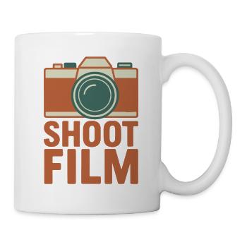 Shoot Film Retro Camera - Mug - white - Right