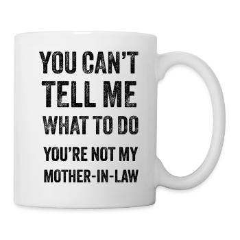 Mother-In-Law - Funny Vintage Design - Mug - white - Right