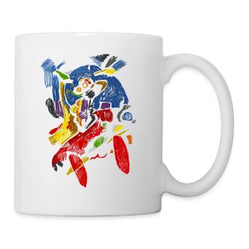 Abstract Pop Art - Mug - white - Right